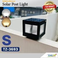 ราคา โคมไฟหัวเสาโซล่าเซลล์ ทรง สี่เหลี่ยม รุ่น TZ 3693 เปิดได้ 2 แสง โคมไฟ หัวเสา โซล่าเซลล์ ไฟหัวเสา ไฟโซล่าเซลล์ หัวเสา (21527802622)
