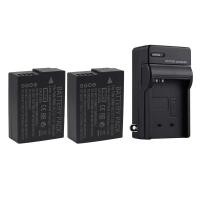 ราคา เซ็ตคู่ 2 ก้อน แท่นชาร์จ Lumix DMW BLC12 BLC 12 BLC12E BLC12PP เเบตกล้อง blc12 blc12e GX8 G85 (26255553933)