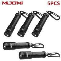 ราคา Mijomi K2 K2R มินิโซ่กุญแจไฟฉาย 100 480Lumens ใช้ Samsung LED กับ AAA 10440 IPX7 กันน้ำน้ำหนักเบาพกพา LED ไฟฉาย Key Light ดีสำหรับ EDC เดินป่าแคมป์ของขวัญคริสต์มาส (16554589298)