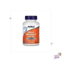 ราคา โอเมก้า 3 NOW Foods Omega 3 180 EPA 120 DHA 30 100 200 เม็ด Softgels น้ำมันปลาของแท้จากอเมริกา (22346162481)