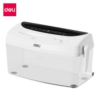 ราคา Deli เครื่องทำลายเอกสาร เครื่องย่อยกระดาษ เครื่องทำลายกระดาษ แบบมือหมุน ขนาด A4 รับกระกัน 1 ปี อุปกรณ์สำนักงาน Paper Shredder (126359164086)