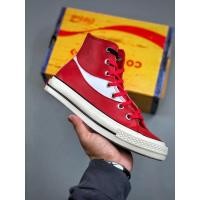ราคา Converse Chuck 70 Hi Coca Cola แข่งขัน รองเท้าผู้ชายหนังสีแดง (25368468411)