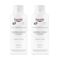 ราคา Eucerin Omega Soothing Lotion ยูเซอรีน โอเมก้า ซูทติ้ง โลชั่น 250ml 2ขวด (4157992311)