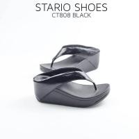 ราคา Stario พร้อมส่ง ส่งไว รุ่น CT808 สูง 2 5 นิ้ว รองเท้าผู้หญิงแฟชั่น รองเท้าฟิตฟอปเพื่อสุขภาพ ซับในนิ่มใส่สบายเท้า (24883382961)