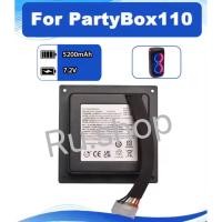 ราคา แบตเตอรี่ทดแทน 7 4V 5200mAh สำหรับลำโพงบลูทูธ JBL PartyBox 110 PARTYBOX110AM ไม่ใช้ได้กับ PartyBox 100 (26152543621)