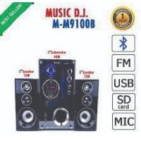 ราคา Music D J M M9100A 9100B 2 1 Multimedia Speaker System ลำโพงซัพวูฟเฟอร์ (16077435243)