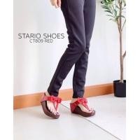 ราคา Stario พร้อมส่ง ส่งไว รุ่น CT809 สูง 2 5 นิ้ว รองเท้าผู้หญิงแฟชั่น รองเท้าฟิตฟอปเพื่อสุขภาพ ซับในนิ่มใส่สบายเท้า (24885300166)