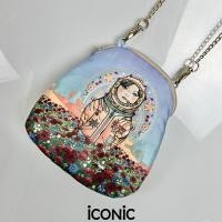 ราคา PRE ORDER 10 14 วัน iCONiC PASTEL BLUE DOLL CHAIN BAG 6036 กระเป๋าสะพาย สีฟ้าพาสเทล ใบเล็ก สายโซ่ ลายตุ๊กตา ขนาด 20cm x 19cm x 5cm สายยาว 100cm กระเป๋าสายโซ่ กระเป๋าผญ กระเป๋าผ้า กระเป๋าโซ่ (350396002