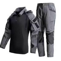 ราคา Tactical Camouflage Uniform Military Army Training Suits Combat Shirt Pants Cloth (25423395913)