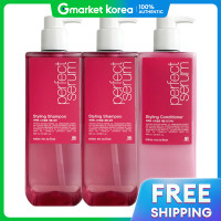 ราคา Mise En Scene แชมพูสูตรเซรั่ม เพอร์เฟค 680 มล x 2 พร้อมครีมนวดผม (25357032477)