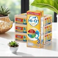 ราคา Hi Q UHT นมไฮคิวสูตร3 สูตร4 ซูเปอร์โกลด์ รสจืด180 มล ยกลังx3ลัง (24715377840)