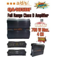 ราคา POWER AMP แบบ CLASS D 4 CH แบรนชั้นนำ a d s QA485DF ขนาดกระทัดรัด (17453523197)
