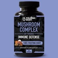 ราคา Fruiting Body Mushroom Complex 1000mg 60 120 แคปซูล เห็ดรวมแคปซูล 1000 มก ผงดอกเห็ดแท้ 100 ไลออนส์เมน เห็ดหลินจือ ถั่งเช่า เห็ดชิตาเกะ และเห็ดไมตาเกะ ปราศจากจีเอ็มโอและกลูเตน (126438700210)