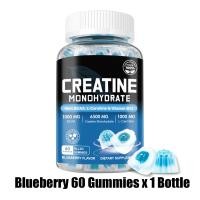 ราคา Softher ครีเอทีน Creatine Monohydrate Gummy ครีเอติน อาหารเสริม for Workout Energy Recovery กลิ่นบลูเบอร์รี่ 60 Gummies (24656519807)