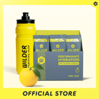 ราคา แพ็คคู่ขวดน้ำ WILDER Electrolytes 30 Pack เกลือแร่แบบผง สูตรไม่เติมน้ำตาล รส Yuzu Fast Hydration (126227478484)