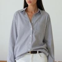 ราคา GREYSCALE T100 Premium Cotton Classic Shirt 8 colors New Limited Edition Grey Stripe (25202181663)