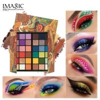 ราคา IMAGIC Matte Shimmer อายแชโดว์ Pearlescent Rainbow Holy Grail อายแชโดว์พาเลท36สี (16402099645)
