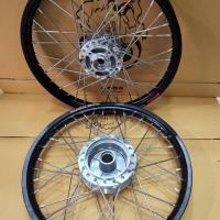 ราคา BANZAI ชุดล้อ WAVE125R WAVE100s UBox ล้อโลสีดำ ดุมเงา ขอบล้อ17 (13315561568)