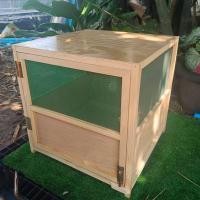 ราคา กรงไก่แจ้ขนาด 60 60 60cmมีถาดใส่ทรายมีไฟ (22281678800)