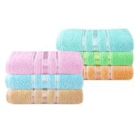 ราคา ผ้าขนหนู ผ้าขนหนูผืนใหญ่ ผ้าขนหนูCotton Frolina ขนาด 30x60 นิ้ว 75x150cm ยกแพ็ค 6 ผืน (21292613785)