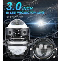 ราคา เลนส์โปรเจคเตอร์ 3 0 นิ้ว Hella 3R G5 45W LED H4 H7 H1 H11 9005 LED 6000K สําหรับรถยนต์ (24775323052)