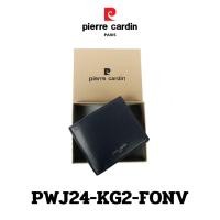 ราคา Pierre Cardin ปีแอร์ การ์แดง กระเป๋าธนบัตร กระเป๋าสตางค์เล็ก กระเป๋าสตางค์ผู้ชาย กระเป๋าหนังRFID กระเป๋าหนังแท้ รุ่น PWJ24 KG2 FO พร้อมส่ง ราคาพิเศษ (24233338874)