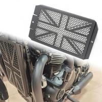 ราคา Motorcycle Radiator Guard Grille Cover Radiator Protection for Triumph Bonneville T100 T120 Bobber Street Scrambler (19527033714)