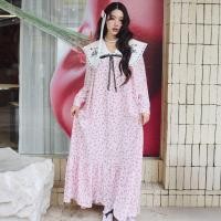 ราคา FLAT2112 BERRY VALLEY MAXI DRESS เดรสยาว แขนยาว เดรสออกงาน ชุดคลุมท้อง FF0927 (25507233710)