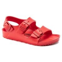 ราคา Birkenstock รองเท้าแตะรัดส้น เด็กผู้ชาย รุ่น Milano EVA Kids Active Red 1021648 narrow (21466239096)