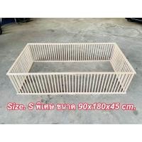 ราคา คอกไม้สุนัข เกรดA เหลากลม หนาถึง16mm ผลิตจากโรงงานกรงถาวร กรงหมา คอกสัตว์เลี้ยง คอกหมา คอกสุนัข คอกแมว คอกกระต่าย (10287080906)