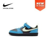 ราคา Nike Younger Kids Court Borough Low Recraft Shoes Black (26244154183)