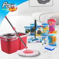 ราคา Poly Brite Set โพลี ไบรท์ ชุดทำความสะอาด เซตขึ้นบ้านใหม่ (17327566096)