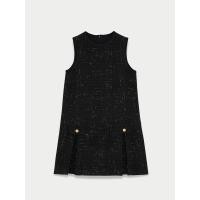 ราคา Pomelo เดรสผ้าทวีต Tweed Dress (24659769037)