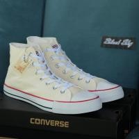 ราคา Converse All Star Classic ox Hi รุ่นฮิต สีครีม หุ้มข้อ รองเท้าผ้าใบ คอนเวิร์ส ได้ทั้งชายหญิง (4559372205)