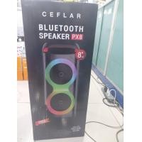 ราคา ลำโพงCeflar รุ่นPX8 ตู้ลำโพงเคลื่อนที่ 8 นิ้ว มีไมค์ลอย 2 ตัว (25668256326)