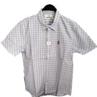 ราคา เสื้อเชิ้ตแขนสั้น John Henry Slim fit 100 cotton ผ้าสวมใส่สบาย (25504645648)