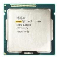 ราคา I7 I7 3770K หลัก3770 K 3770 K 3 5 GHz ใช้เครื่องประมวลผลซีพียู Quad Core 8M 77W LGA 1155 (17460554173)