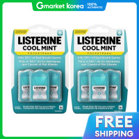 ราคา LISTERINE แผ่นฟิล์มพกพา Listerine Cool Mint 3 แผ่น x 2 ซอง ช่วยลดกลิ่นปาก แบบพกพาสะดวก (26469240983)