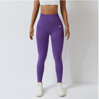 ราคา Clearance Gymshark Yoga Pants Seamless Knitted High Elasticity Slim Fit Hip Shark High Elasticity Fitness Pants MAR (24282066100)