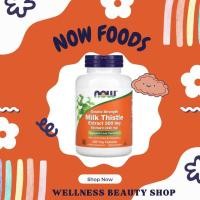 ราคา NOW Foods Milk Thistle Extract 300mg จำนวน200 แคปซูล พร้อมส่ง exp 2028 (23774424391)