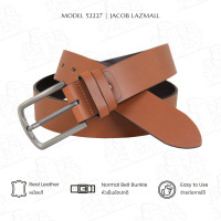 ราคา JACOB เข็มขัดผู้ชาย สีน้ำตาล รุ่น 52227 (24541290087)