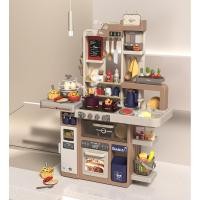 ราคา Kitchen Play Set 93cm 88 pcs กล่องที่บรรจุบุบ ชุดครัวของเล่น มีเสียง มีไฟ มีควัน ของเล่นเสริมพัฒนาการ บทบาทสมมุติ (17906292162)