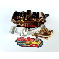 ราคา ปั้มเบรคแต่งทรงเม้างาน 10A หมุดทองพร้อมขาจับ น็อต โซนิค (725486270)