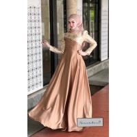 ราคา ชุดอิสลาม แฟชั่นมุสลิม เดรสมุสลิม รุ่นผ้าแจ็คการ์ด ชุดเดรสอิสลาม ชุดใส่รายอ Dressmuslim (23774473861)