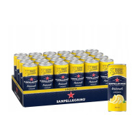ราคา San Pellegrino Fruit Beverage Limonata 330ml 24 กระป๋อง น้ำผลไม้อัดแก๊สธรรมชาติ รสมะนาว ขนาด 330ml (10414387283)