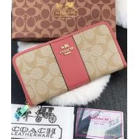 ราคา กระเป๋าสตางค์ โค้ชช ซิปรอบใบยาว (12725297573)
