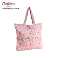 ราคา Cath Kidston กระเป๋าผู้หญิง Large Foldaway Tote ลาย Teddy Dog สี Pink (25202435259)