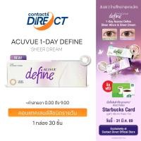 ราคา New Color Acuvue 1 Day Define สี Sheer Dream คอนแทคเลนส์สีรายวัน 30ชิ้น กล่อง (126454398305)