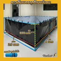 ราคา กระชังบก 2 5x4m บ่อผ้าใบเลี้ยงปลา ผ้าใบหนา 300 ไมครอน บ่อเลี้ยงแหนแดง เลี้ยงกุ้ง กระชังบกผ้าใบ (23060635796)