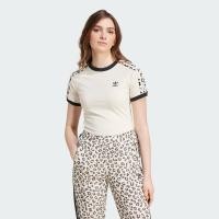 ราคา adidas ไลฟ์สไตล์ เสื้อยืด 3 Stripes ลายเสือ ผู้หญิง สีขาว IW8474 (26291968082)
